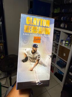 Dodgers Clayton Kershaw 3k strikeouts bobble head