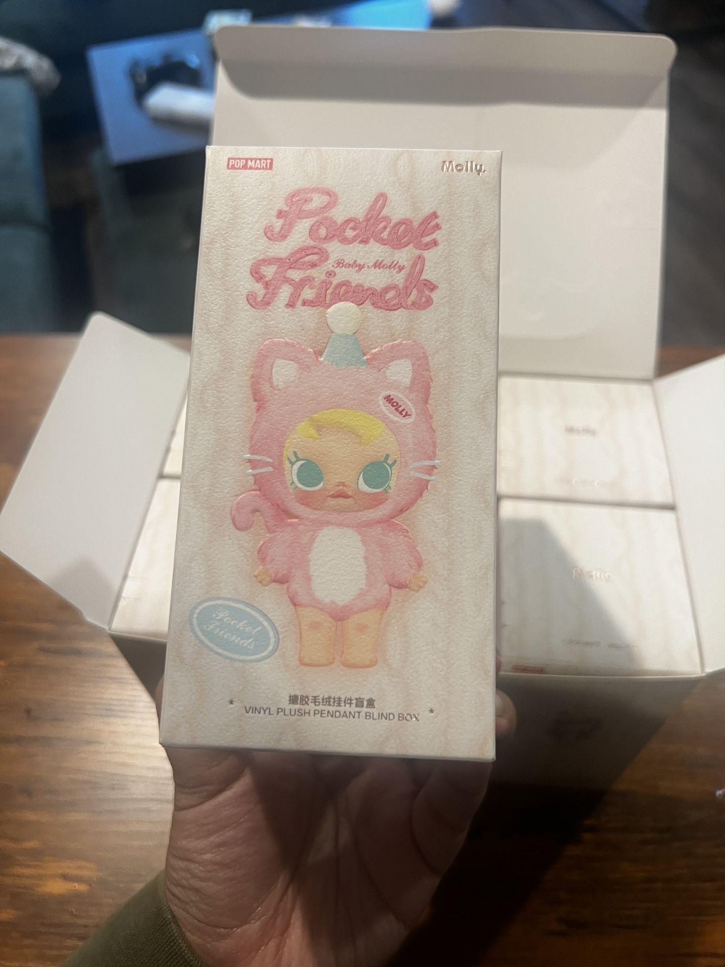 Baby Molly Pocket Friends Series-Vinyl Plush Pendant Blind Box