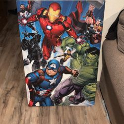 Superhero Canvas