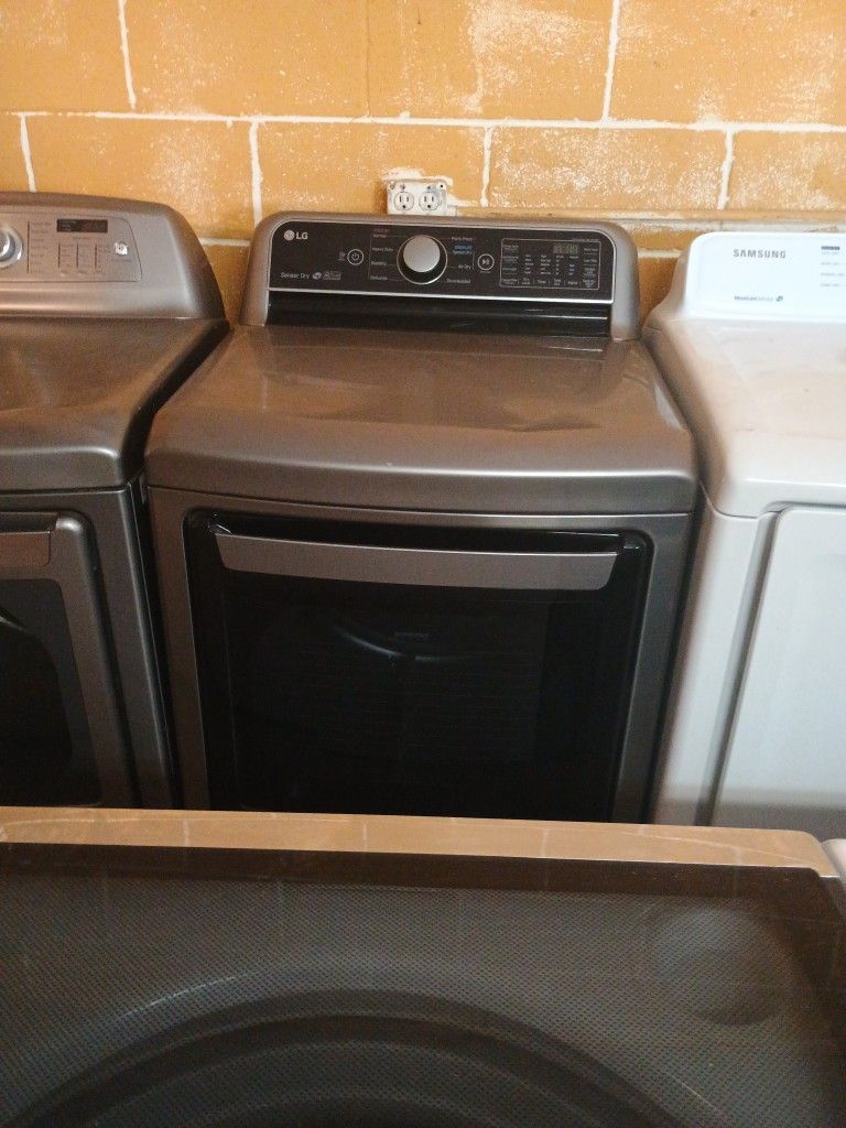 Stainless Steel LG Dryer Electric
