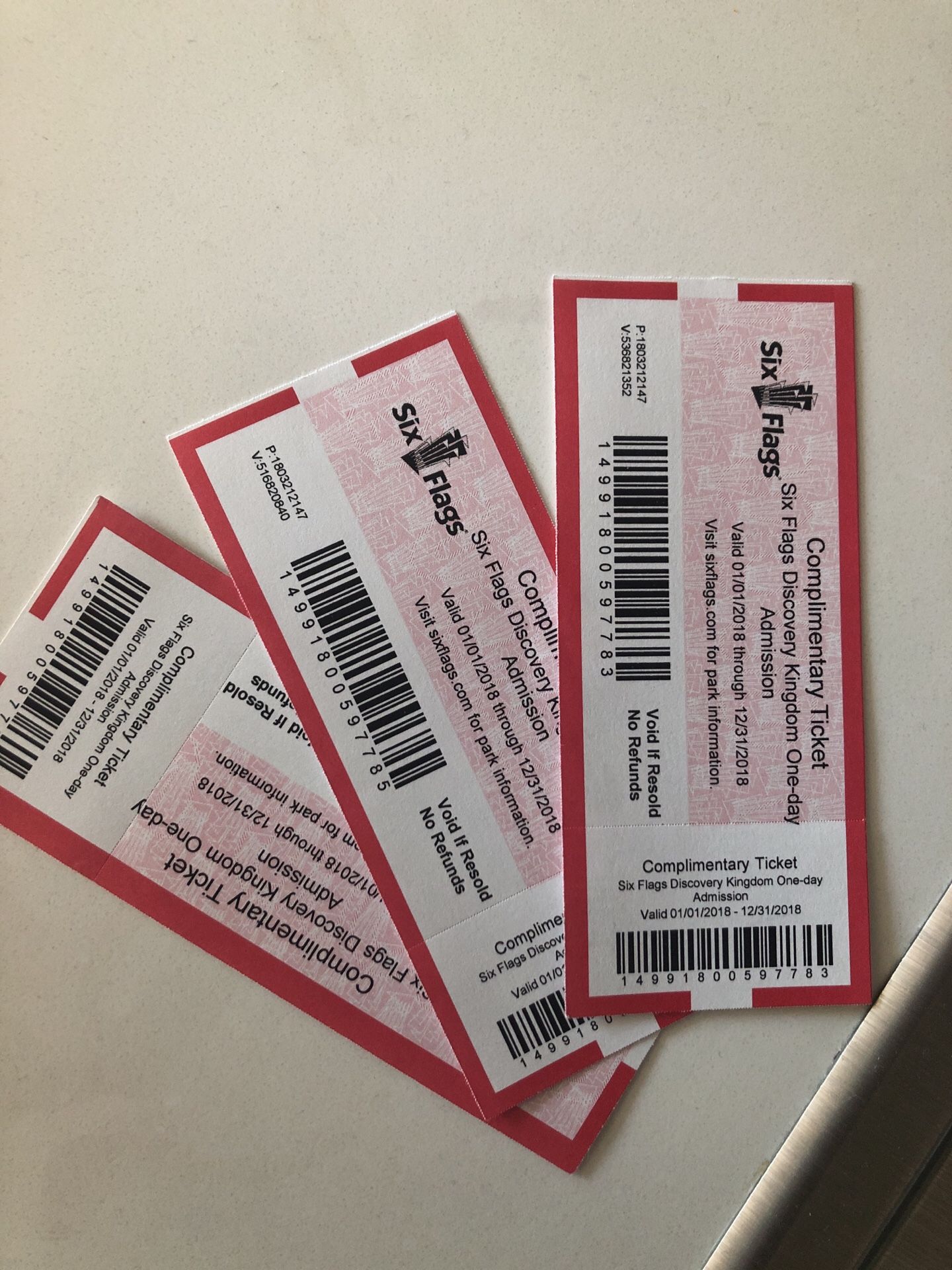 6 Flags Tix