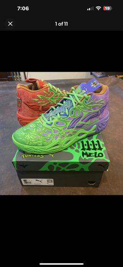 Puma Lamelo Ball MB.04 Ralph/Donatello shoes SZ:13 Men’s