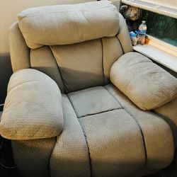Automatic Oversized Reclining Chair 