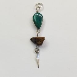 Small Multi Stone Pendant 