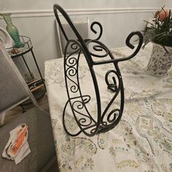Iron Plant Stand Text For Measurements  10.00