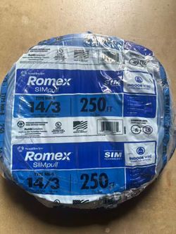 Most Common 14/3NM-B Wire Romex 250ft 95$