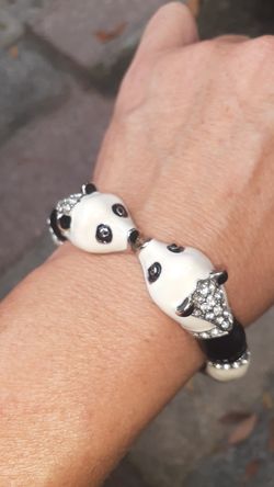 Vintage panda bracelet