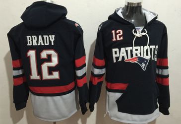 New England Patriots hoodie jersey #12