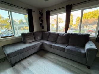 Ashley Furniture’s Abinger 2-Piece Sleeper Sectional with Chaise