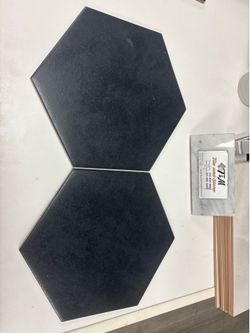 Sale!! 9”x10”beautiful  hexagon floor & wall tile   $2.50 per sf,   1936 Hinton dr Irving  tx  Hablamos español   Hours  M-f 8:30 to 5 pm  Saturday 9-