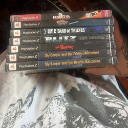 PS2 game lot