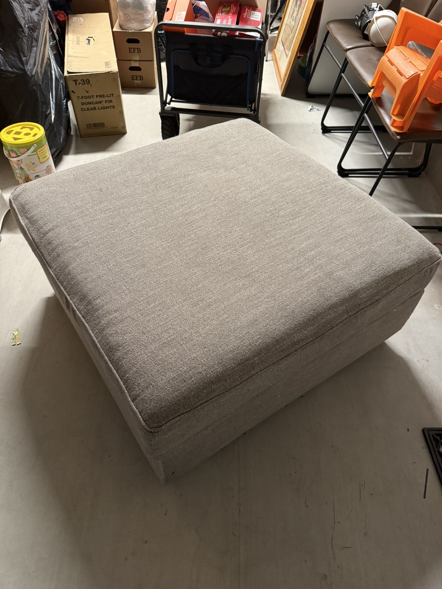 FURNITURE LARGE OTTOMAN SOFA