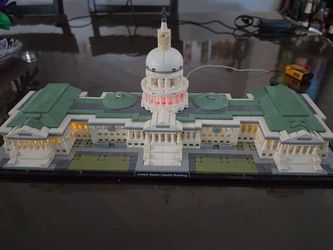 LEGO Architecture US Capitol Building 21030 w/ lights