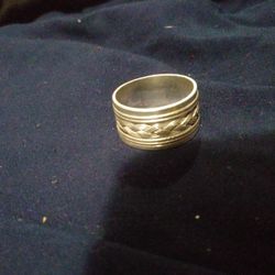 Mens Silver  Ring