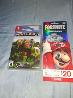 Minecraft for switch 2 gift cards