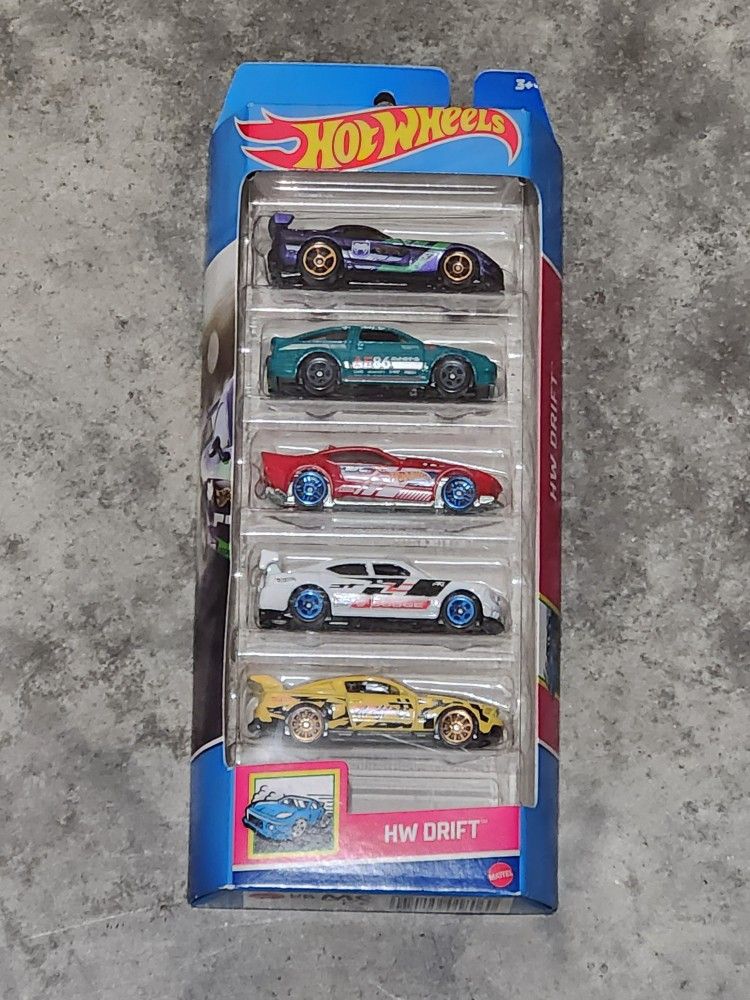 NEW Hot Wheels 5-Car for Kids Pack, Need gone right away 