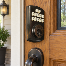 Kwikset SmartCode Bronze Keypad Deadbolt — Untested