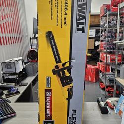 Dewalt 16" 60 V Max Brushless Chainsaw TOOL ONLY 