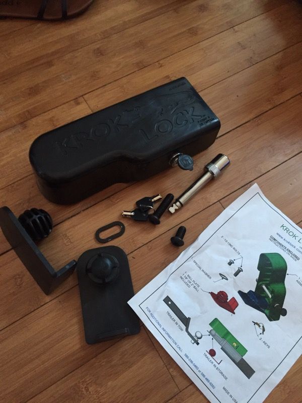 Krok lock trailer lock