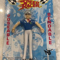 Classic Speed Racer Bendable Figurine