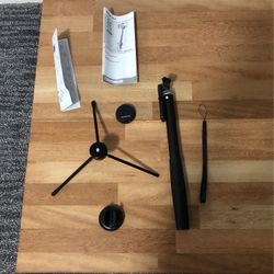 Brand New, Silver crest Selfie Stick/ Tripod, Adjustable,collapsiblable, And Compact 