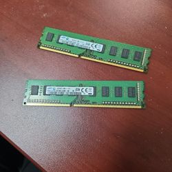 2 RAM Sticks 4GB