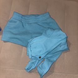Blue outfit