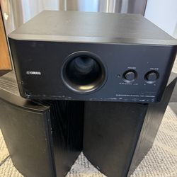 Yamaha Pancake Subwoofer