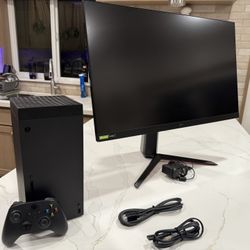 1 TB XBOX Series X And 32 Inch UltraGear Monitor