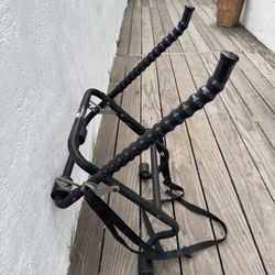 VTG Original F1B Trunk Bike Rack up to 3 Bikes Foldable Hollywood Racks (Silver Lake)