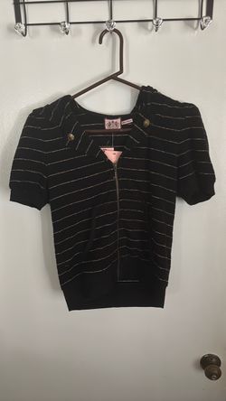 Juicy couture zipper top with hood