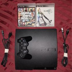 PS3 Slim [500gb] Bundle 