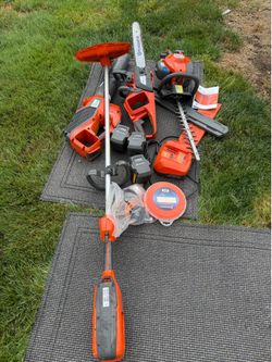 Commercial Husqvarna lawn equipment 950.00 for all