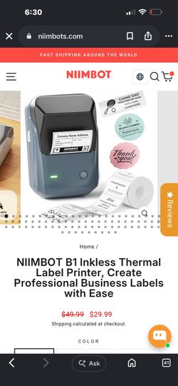 NIIMBOT B1  label maker machine