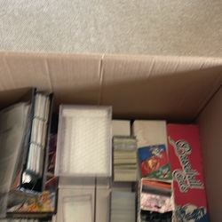 Pokémon, Basketball, Baseball, And Football Card Collection. 