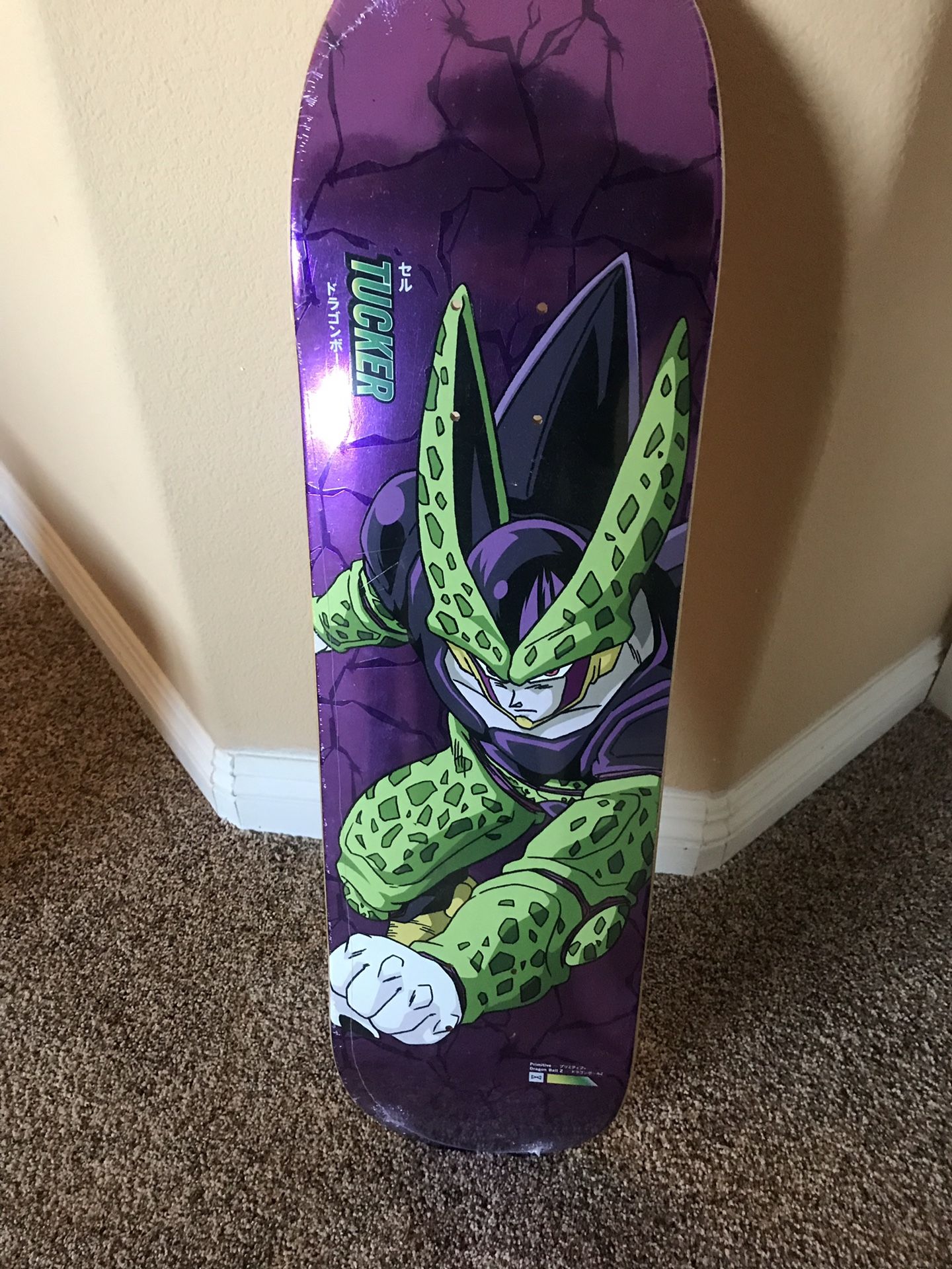 Cell Dragon Ball Z Nick Tucker Primitive Skateboard