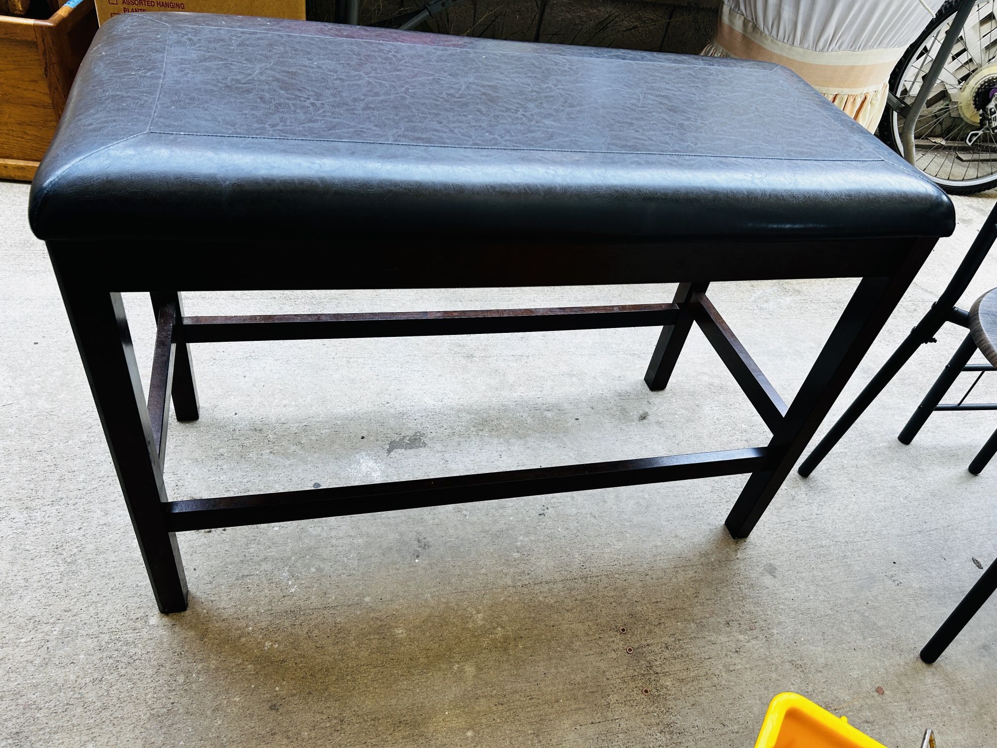 Wooden Bench Chair 3’ wide x 2’ tall