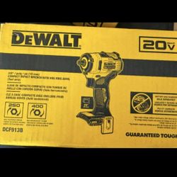 Brand New Dewalt 20v Brushless Impact Wrench Compact Size 3/8" Tool Only Sealed Box 