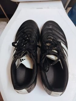 Adidas Black Soccer Shoes