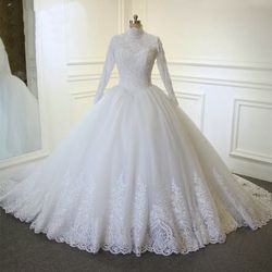 Wedding Dress- Breast Size- 34-36 Inches,  Waist Size 32-32 1/2 Inches 