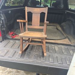 Vintage Child Rocker From The 50's