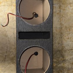 Duel 12 Inch Subwoofer Box