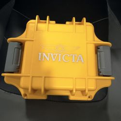 Invicta Men’s Chronograph Watch w/ Original Yellow Case