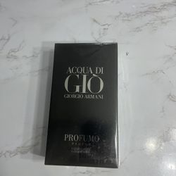 Giorgio Armani Acqua Di Gio Profumo 2.5Oz Men's Eau de Parfum ( With Plastic Seal. )