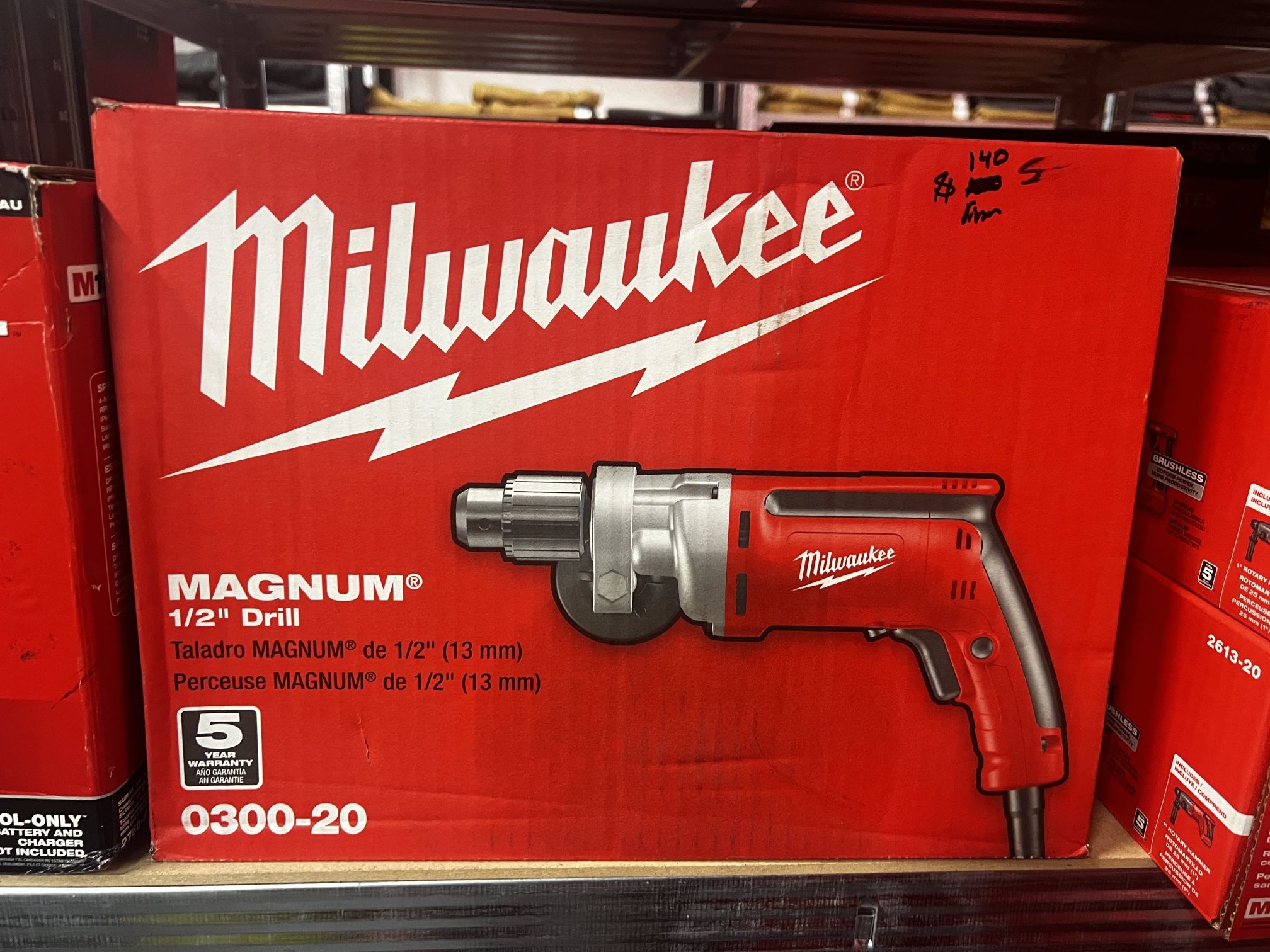 Milwaukee Magnum 1/2 Drill