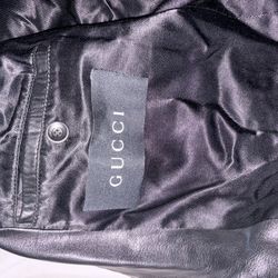 Gucci Leather Jacket 