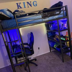 Loft Bed w/o Mattress. I Purchased the Mattress Separately.