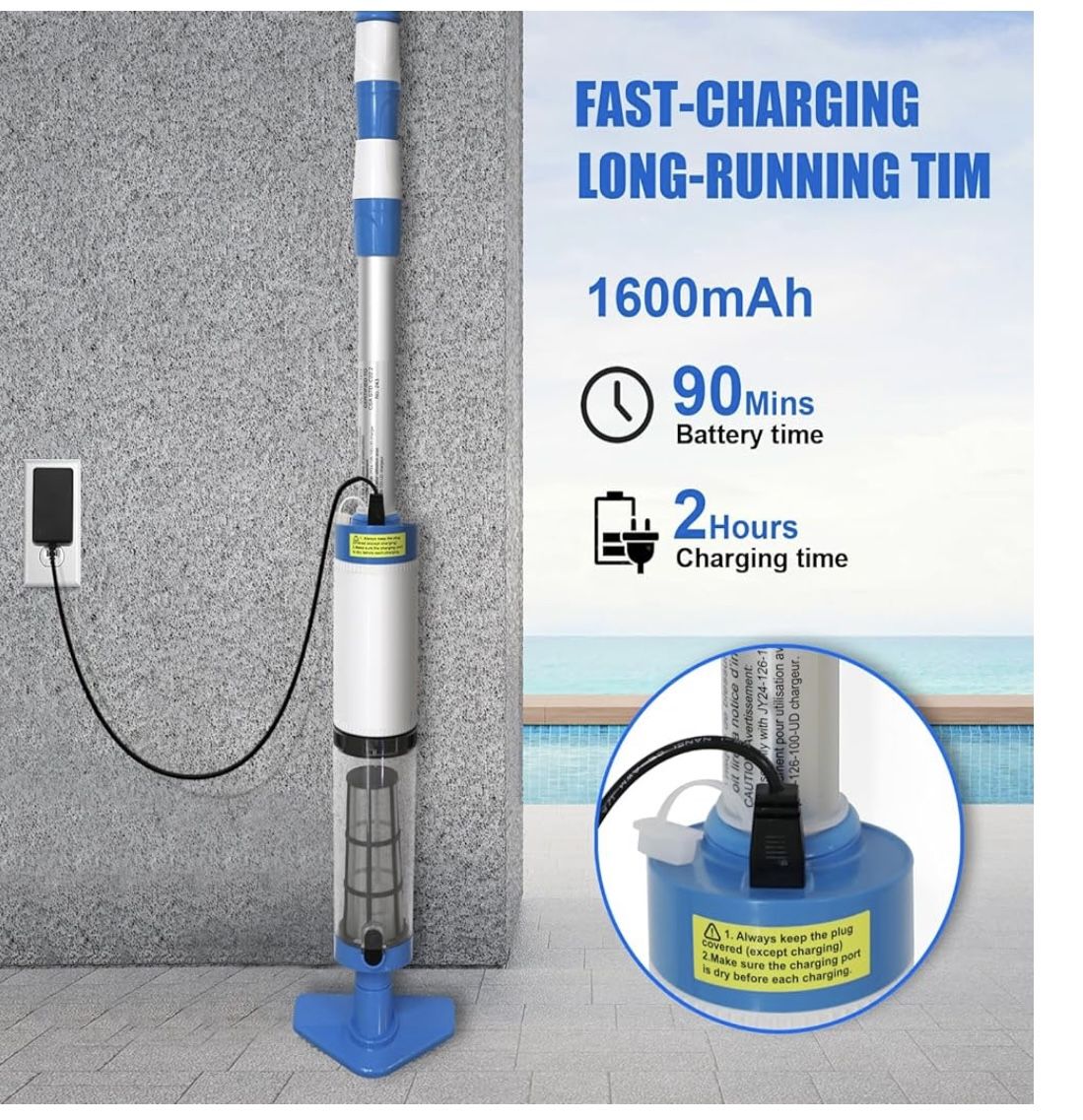 Rechargeable Pool Vacuum