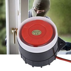 $35 For 10 Mini Siren Horns Wired Alarms Home Seccurity 12v 