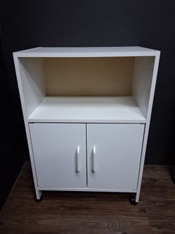 22.5Lx14.5Wx31.5H Rolling cabinet